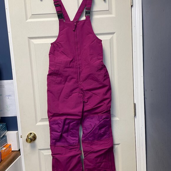 Lands' End Kids Squall Waterproof Iron Knee Bib Snow Bibs, NWT - Picture 2 of 9